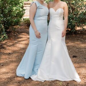 Amsale Sierra in Ice - Worn Once